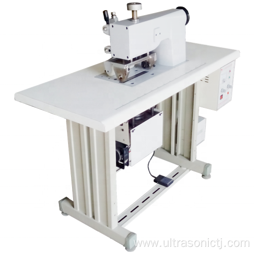 Ultrasonic lace machine type 200S Ultrasonic Non-woven embossing and trimming machine